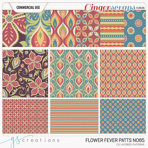 Flower Fever Patts (CU) by GS Creations