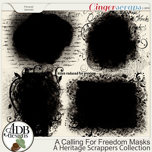 A Calling For Freedom Masks by ADB Designs