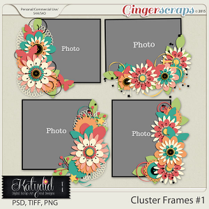 Cluster Frame Layered Templates Pack No 1