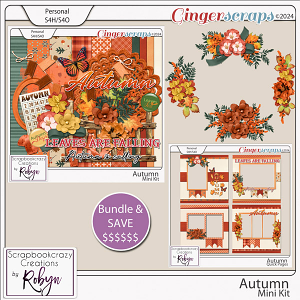 Autumn Trio by Scrapbookcrazy Creations