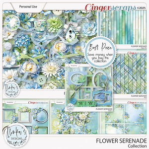 Flower Serenade Collection by Ilonka's Designs