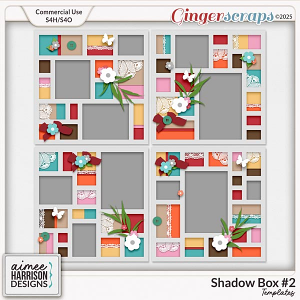 Shadow Box #2 Templates by Aimee Harrison