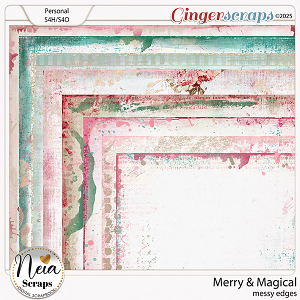 Merry & Magical - Messy Edges - by Neia Scraps