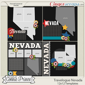 Travelogue Nevada - 12x12 Temps (CU Ok)