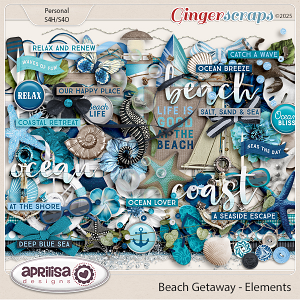 Beach Getaway - Elements by Aprilisa Designs