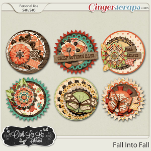 Fall Into Fall Cluster Seals