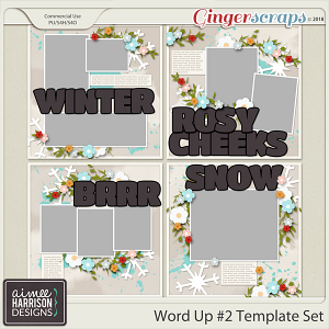 Word Up #2 Templates by Aimee Harrison