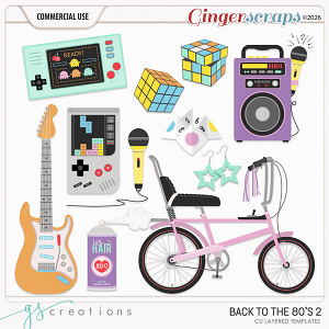Back to the 80's 2 (CU) by GS Creations