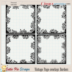 Vintage Page overlays Borders-11
