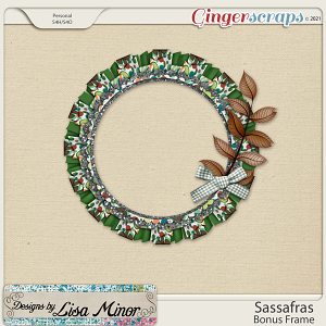 Sassafras BONUS Frame from Designs by Lisa Minor