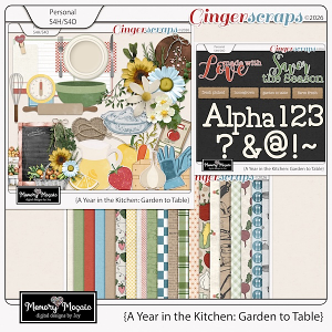 A Year In The Kitchen: Garden to Table by Memory Mosaic