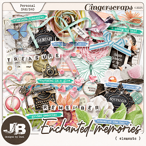 Enchanted Memories Elements by JB Studio