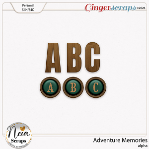 Adventure Memories - Alpha - by Neia Scraps