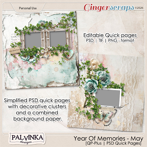 Year Of Memories - May QP-Plus by Palvinka Designs Year Of Memories - May QP-Plus by Palvinka Designs