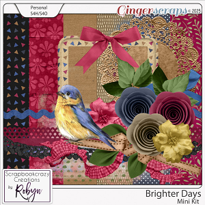 Brighter Days Mini Kit by Scrapbookcrazy Creations