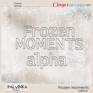 Frozen Moments Alpha by Palvinka Designs