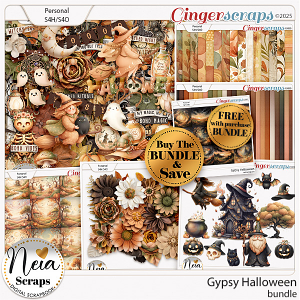 Gypsy Halloween - Bundle - by Neia Scraps
