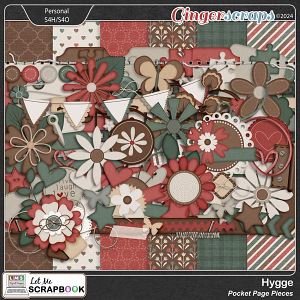 Hygge Pocket Page Pieces by Let Me Scrapbook
