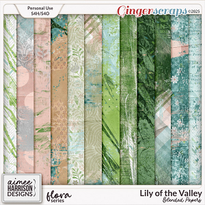 Lily of the Valley Blended Papers by Aimee Harrison
