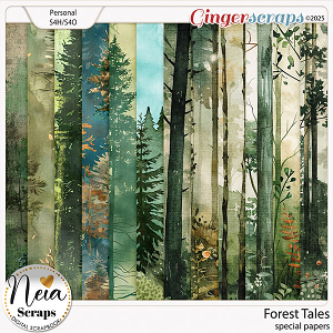Forest Tales - Special Papers - by Neia Scraps