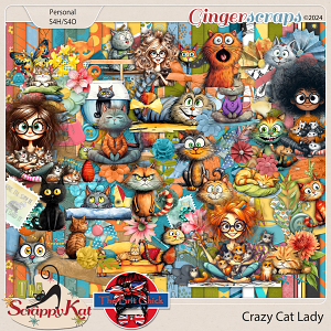 Crazy Cat Lady Collab Kit by The Scrappy Kat