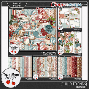 Chilly Friends - BUNDLE by Twin Mom Scraps