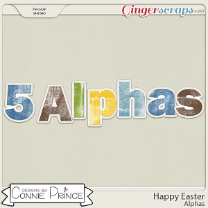 Happy Easter - Alpha Pack AddOn by Connie Prince