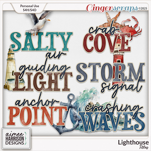 Lighthouse Titles by Aimee Harrison Lighthouse Titles by Aimee Harrison