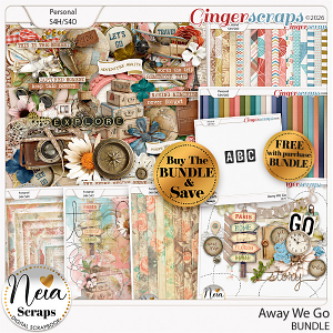 Away We Go - Bundle - by Neia Scraps