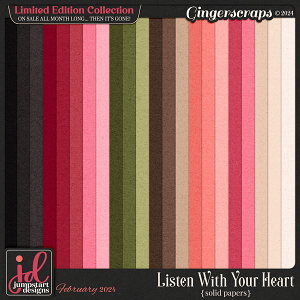 Listen With Your Heart {Solid Papers} LIMITED EDITION