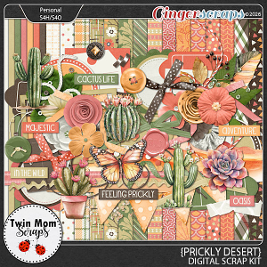 Prickly Desert - KIT by Twin Mom Scraps