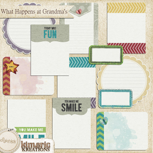 What Happens at Grandma's Journalers by Kimeric Kreations
