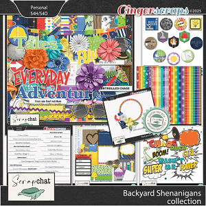 Backyard Shenanigans Collection by ScrapChat Designs Backyard Shenanigans Collection by ScrapChat Designs