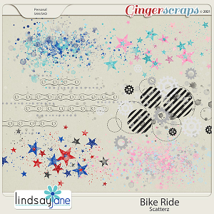 Bike Ride Scatterz by Lindsay Jane