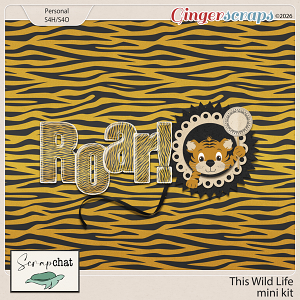 This Wild Life Mini Kit by ScrapChat Designs