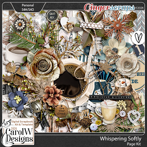 Whispering Softly-Page Kit Whispering Softly-Page Kit
