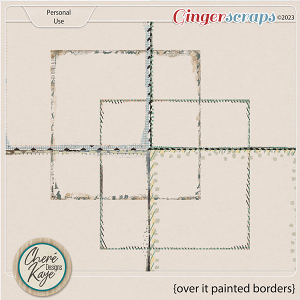 Over It Painted Borders by Chere Kaye Designs