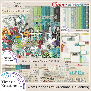 What Happens at Grandma's Collection by Kimeric Kreations