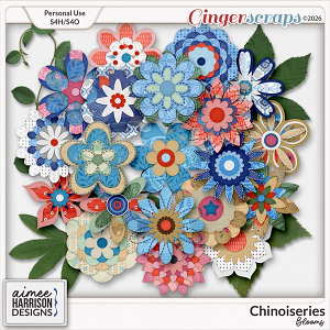 Chinoiseries Blooms by Aimee Harrison