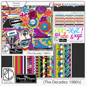 The Decades: 1980's by Memory Mosaic & Polka Dot Chicks