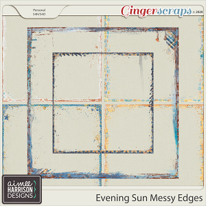 Evening Sun Messy Edges by Aimee Harrison