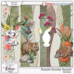 Aussie Aussie Aussie Borders by Scrapbookcrazy Creations Aussie Aussie Aussie Borders by Scrapbookcrazy Creations