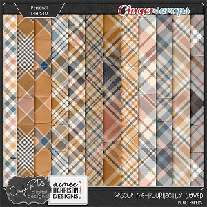 Rescue Me - Purrfectly Loved [Plaid Papers] Cindy Ritter & Aimee Harrison