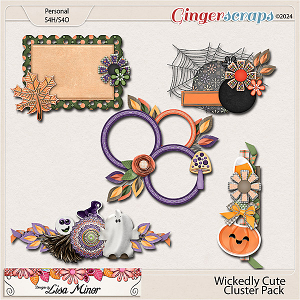 Wickedly Cute Cluster Pack from Designs by Lisa Minor Wickedly Cute Cluster Pack from Designs by Lisa Minor