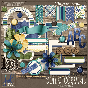 Going Coastal {Spare Parts} by Jumpstart Designs