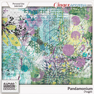 Pandamonium Graffiti by Aimee Harrison