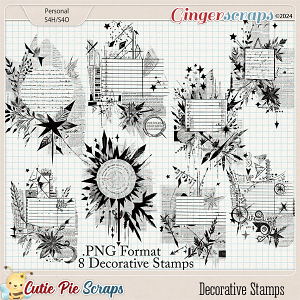 Digital Decorative Stamps 01