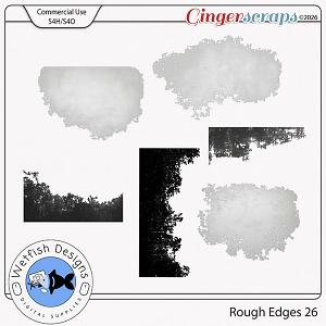 CU Rough Edges Set 26 by Wetfish Designs    