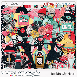 Rockin' My Heart (page kit)