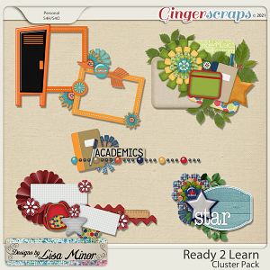 Ready 2 Learn Cluster Pack from Designs by Lisa Minor